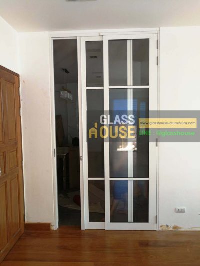 ประตู pc door Glass house